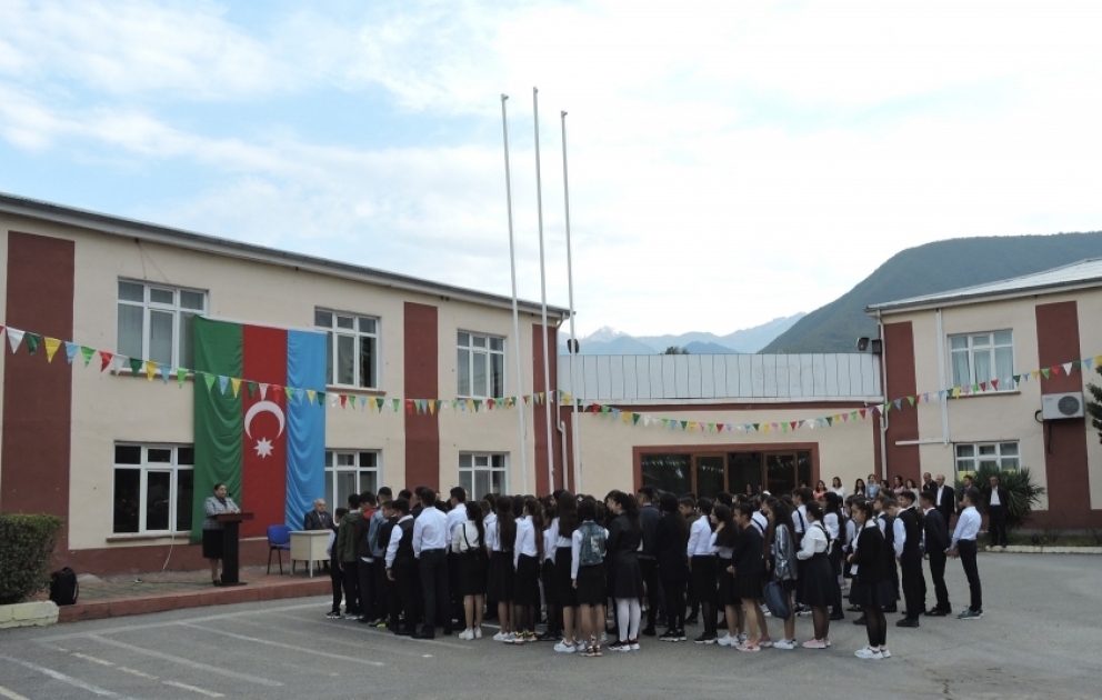 Şəkidə kimya-biologiya təmayüllü respublika liseyinin filialı fəaliyyətə başlayıb VİDEO