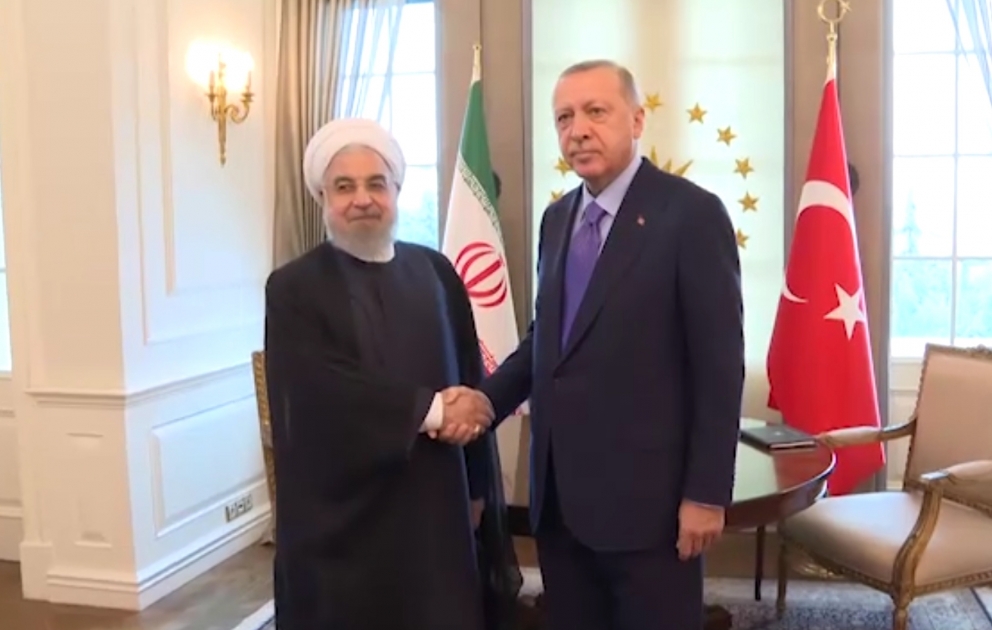 İran və Türkiyə liderlərinin görüşü iki saatdan artıq davam edib VİDEO