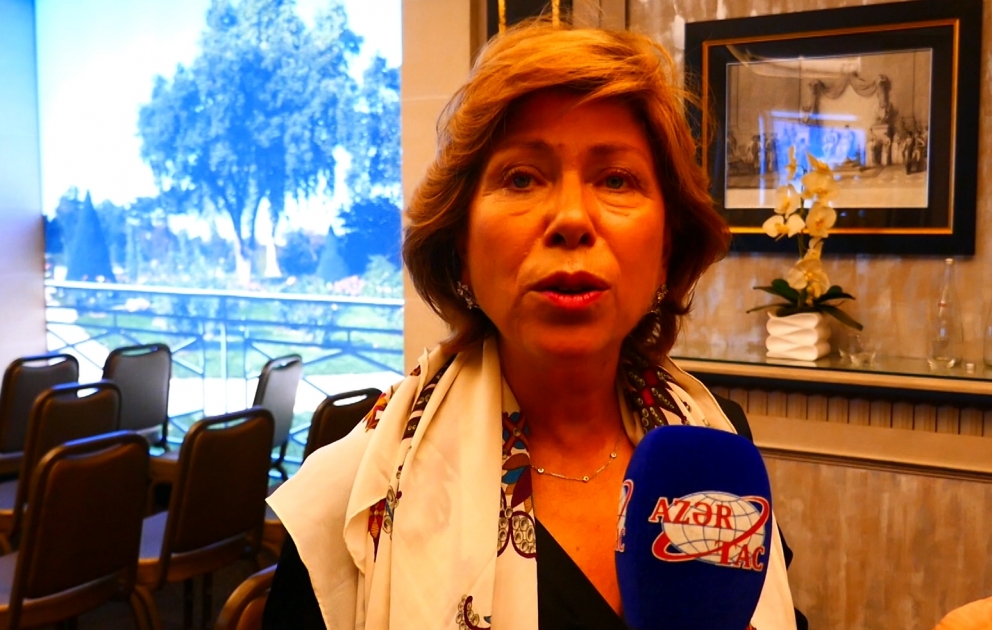 Marina Bouer: Azərbaycanla dostluğumun böyük tarixi var VİDEO