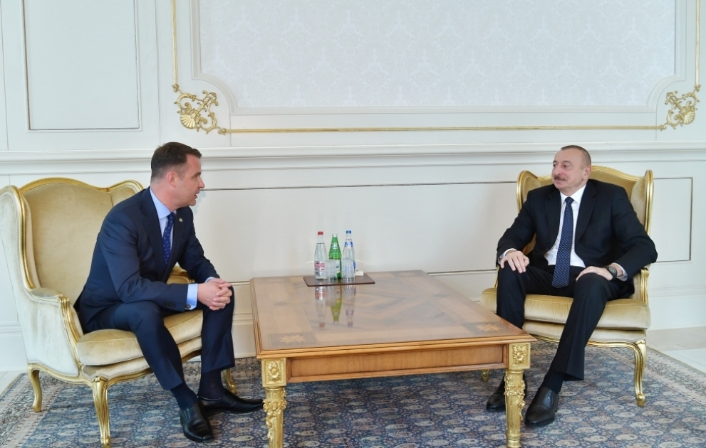 Президент Ильхам Алиев принял верительные грамоты новоназначенного посла Литвы в Азербайджане  ОБНОВЛЕНО ВИДЕО