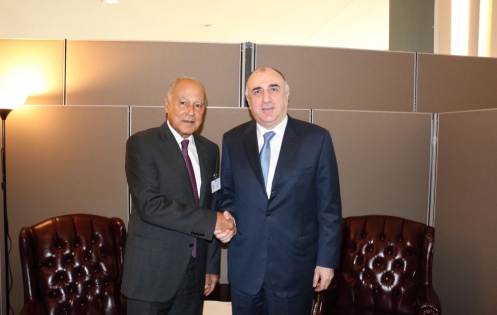 Azərbaycan və Ərəb Dövlətləri Liqası arasında əməkdaşlığın hazırkı səviyyəsindən məmnunluq ifadə olunub VİDEO