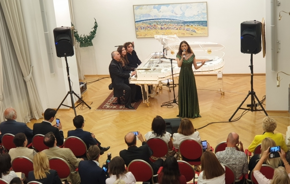 Azərbaycanlı ifaçılar Vyanada Milli Musiqi Günü münasibətilə konsert veriblər VİDEO