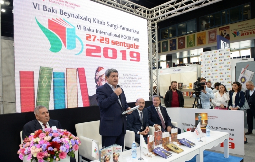 VI Beynəlxalq Kitab Sərgi-Yarmarkası çərçivəsində “Nesimi. İrak divanı” kitabının təqdimatı olub VİDEO