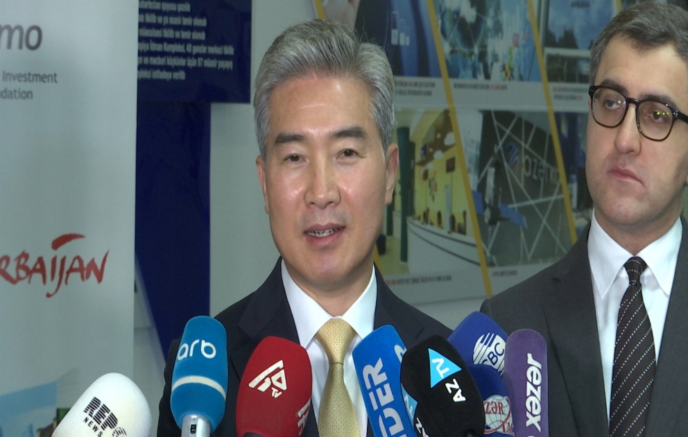 Koreya Azərbaycandan rəqabətqabiliyyətli məhsulların idxalında maraqlıdır VİDEO