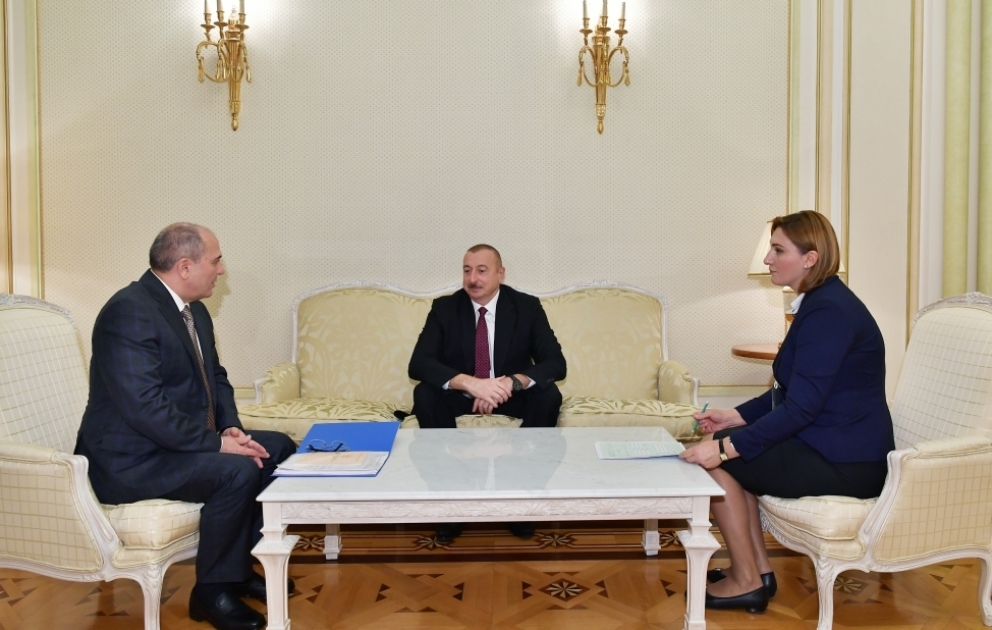 President Ilham Aliyev participated in Azerbaijani census, responded to census survey questions VIDEO