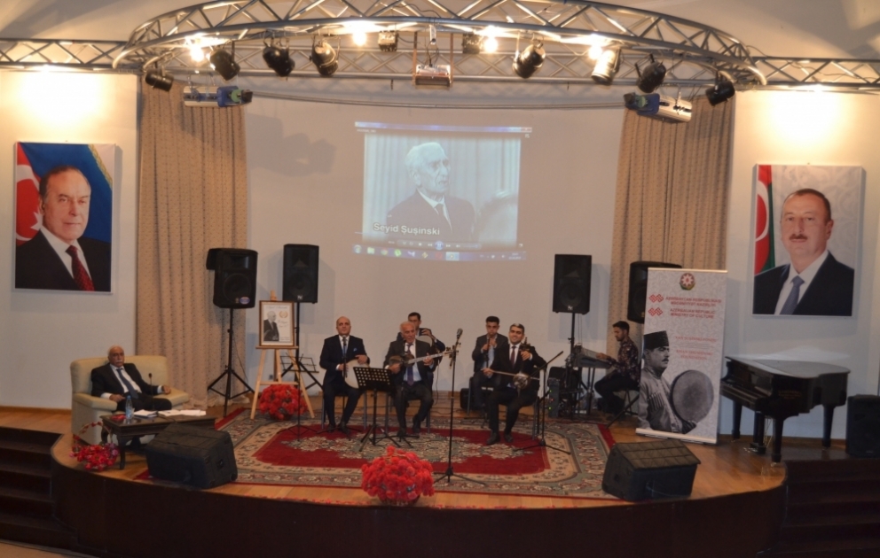 Horadizdə Seyid Şuşinskinin anadan olmasının 130 illiyi qeyd edilib VİDEO