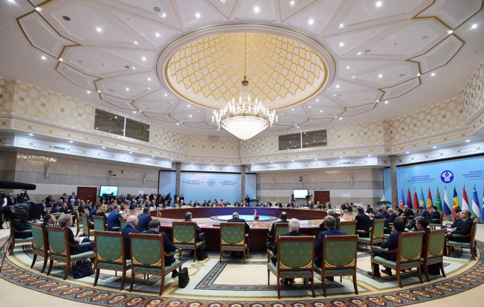 President Ilham Aliyev attended expanded session of Council of CIS Heads of State in Ashgabat VIDEO