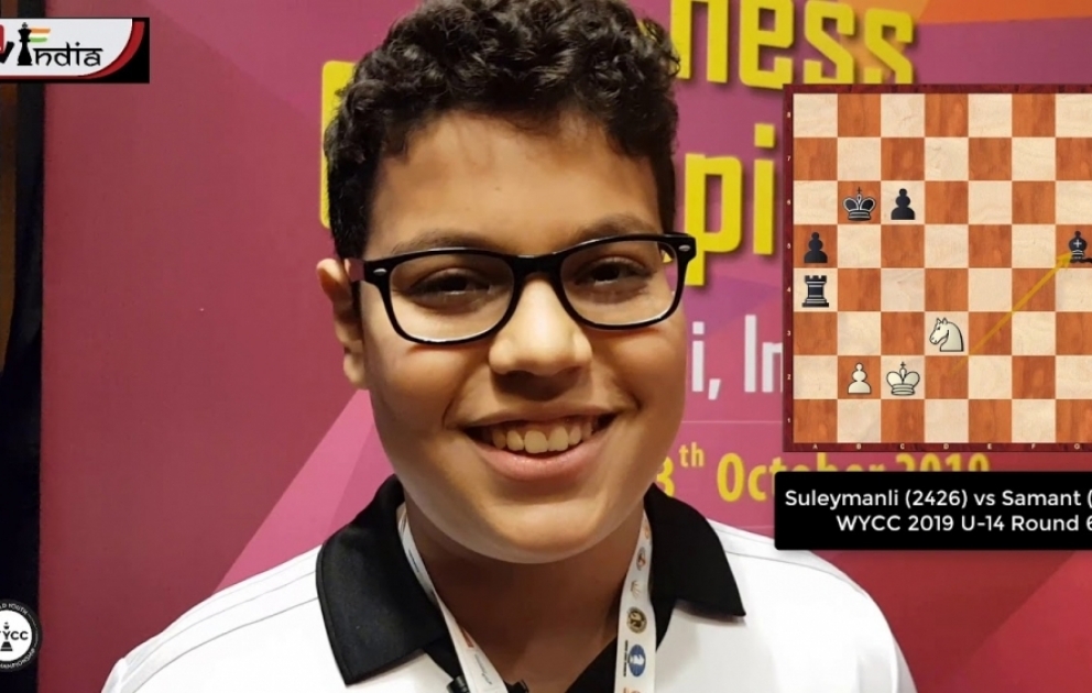 Yeniyetmə şahmatçımız Aydın Süleymanlı dünya çempionu adını qazanıb VİDEO