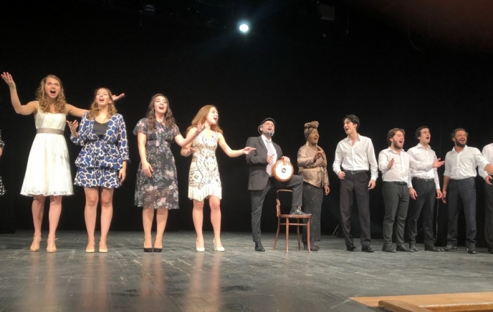 B.Şyukin adına Moskva Teatr İnstitutunda təhsil alan azərbaycanlı tələbələrin konserti olub VİDEO