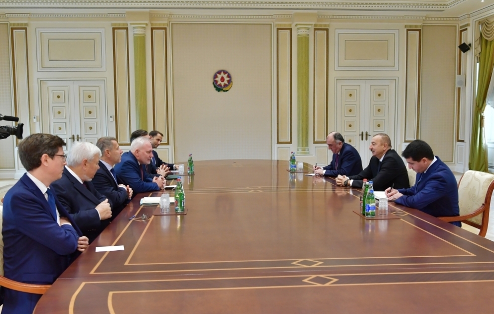 Prezident İlham Əliyev ATƏT-in Minsk qrupunun həmsədrlərini qəbul edib YENİLƏNİB VİDEO
