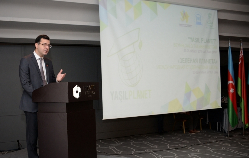 Bakıda “Yaşıl planet” beynəlxalq tələbə məktəbi təşkil edilib VİDEO