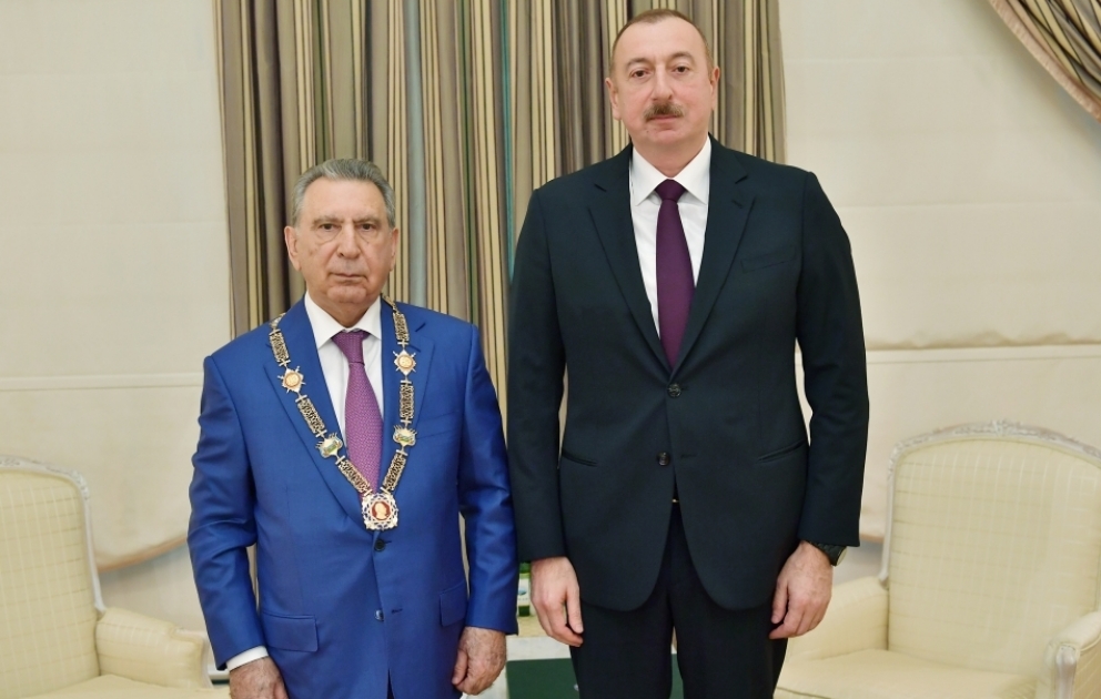 Президент Ильхам Алиев принял Рамиза Мехтиева и вручил ему орден «Гейдар Алиев» ОБНОВЛЕНО ВИДЕО