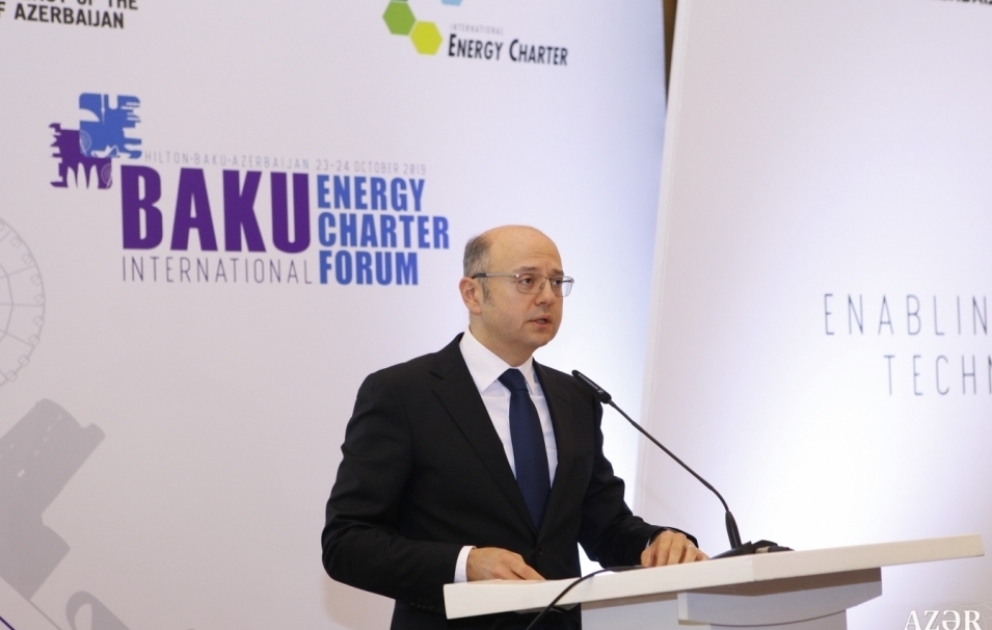 Bakıda Beynəlxalq Enerji Xartiyası Forumu keçirilib VİDEO