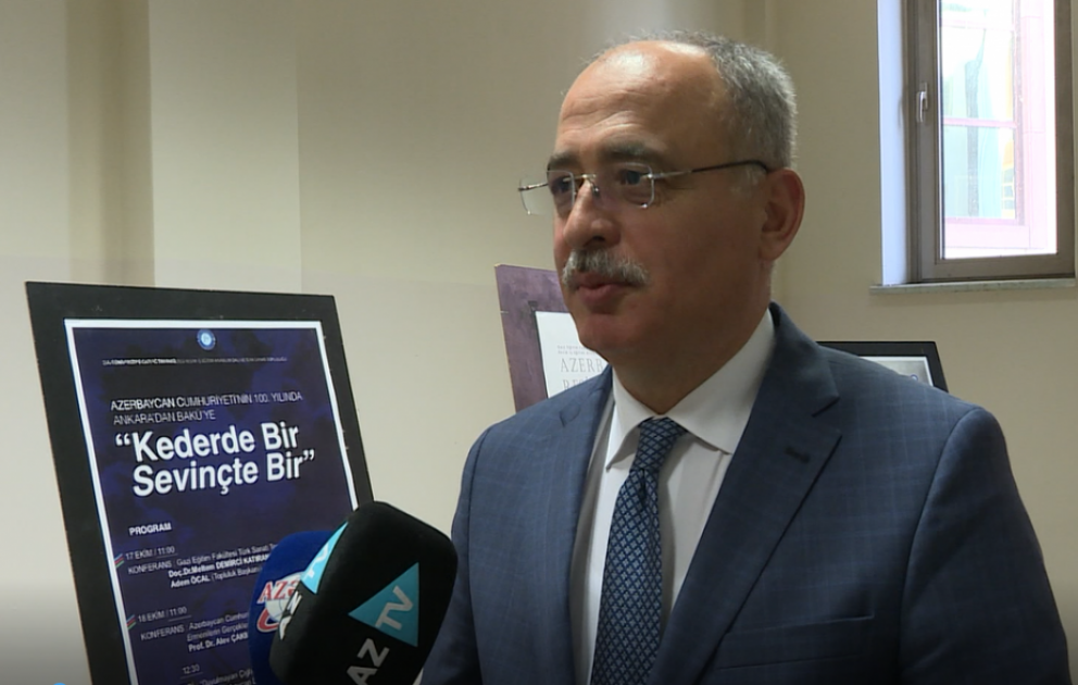Professor İbrahim Uslan: Azərbaycan həqiqətlərinə diqqətlə yanaşmaq Qazi Universitetinin fəaliyyətində prioritetdir VİDEO
