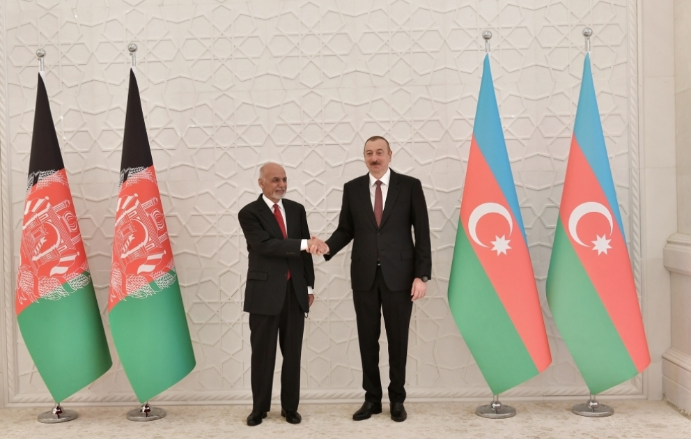 Le président azerbaïdjanais Ilham Aliyev reçoit son homologue afghan Mohammad Ashraf Ghani VIDEO
