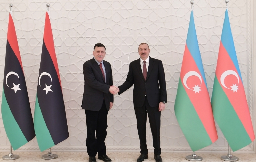Le président de la République reçoit le Premier ministre libyen VIDEO