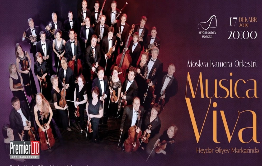 В Центре Гейдара Алиева пройдет концерт Московского камерного оркестра «Musica Viva» ВИДЕО
