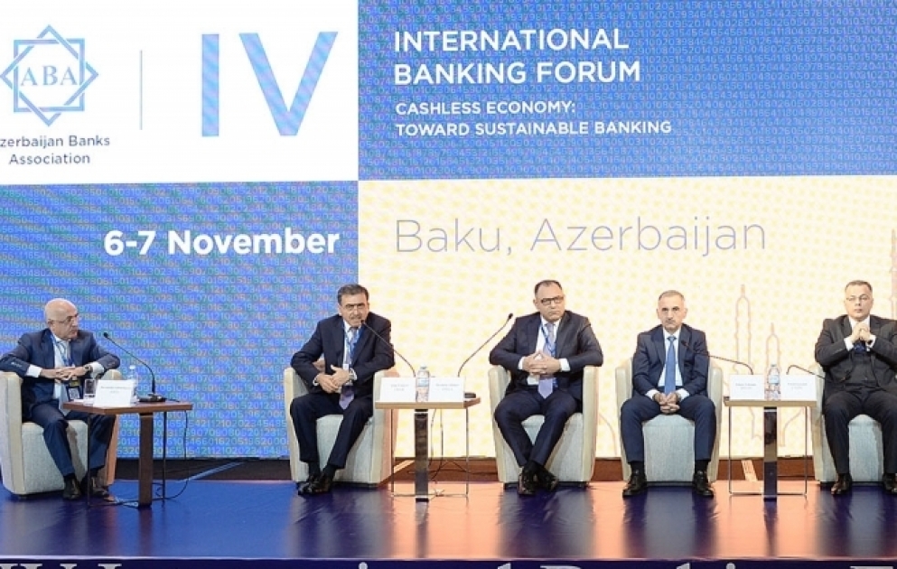 Bakıda IV Beynəlxalq Bankçılıq Forumu keçirilib YENİLƏNİB  VİDEO