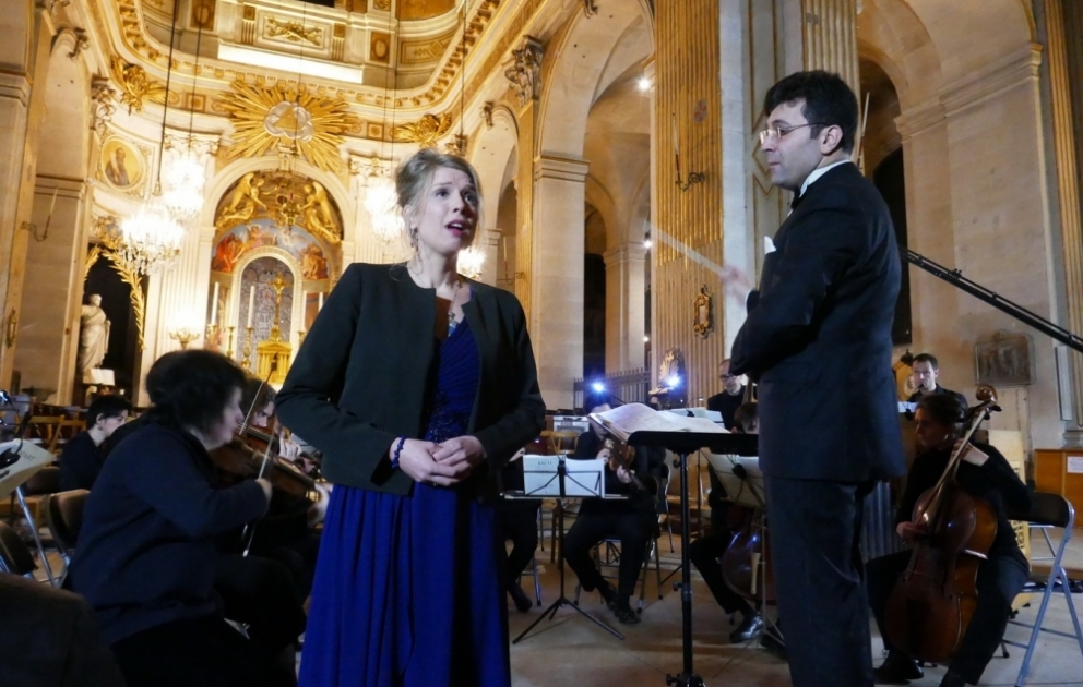 Parisdə azərbaycanlı dirijorun rəhbərliyi ilə konsert təşkil edilib VİDEO
