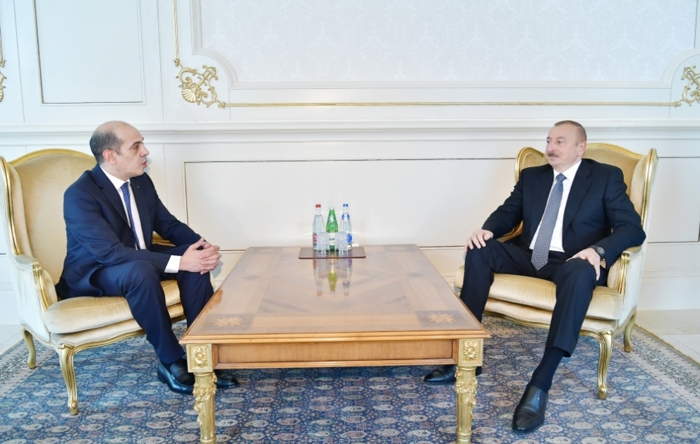Entretien du président Ilham Aliyev avec le nouvel ambassadeur de Jordanie VIDEO