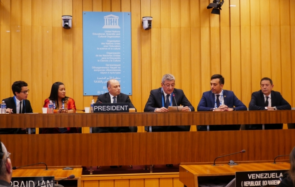 UNESKO-da Qoşulmama Hərəkatına üzv ölkələr qrupuna sədrlik Azərbaycana keçib VİDEO