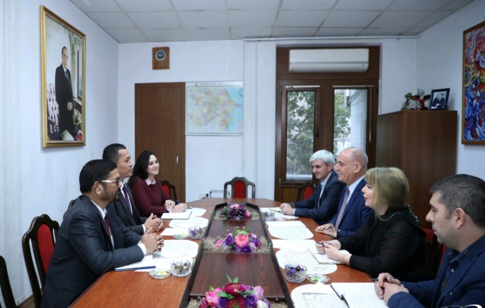Ambassador reaffirms readiness to support expansion of relations between Indian news agencies and AZERTAC VIDEO
