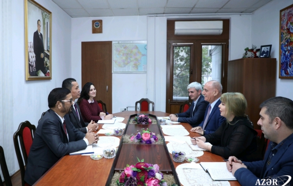 L'ambassadeur indien: Nous sommes prêts à soutenir l'élargissement des liens entre l'AZERTAC et les agences de presse indiennes> VIDEO