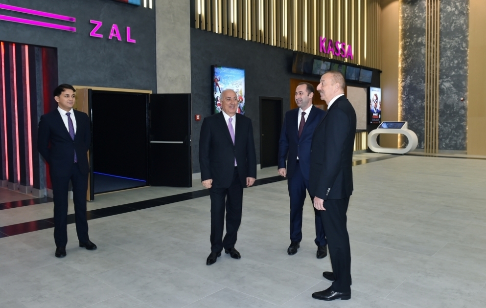 In Sumgayit neues Gebäude von Nizami Filmtheater eröffnet VIDEO