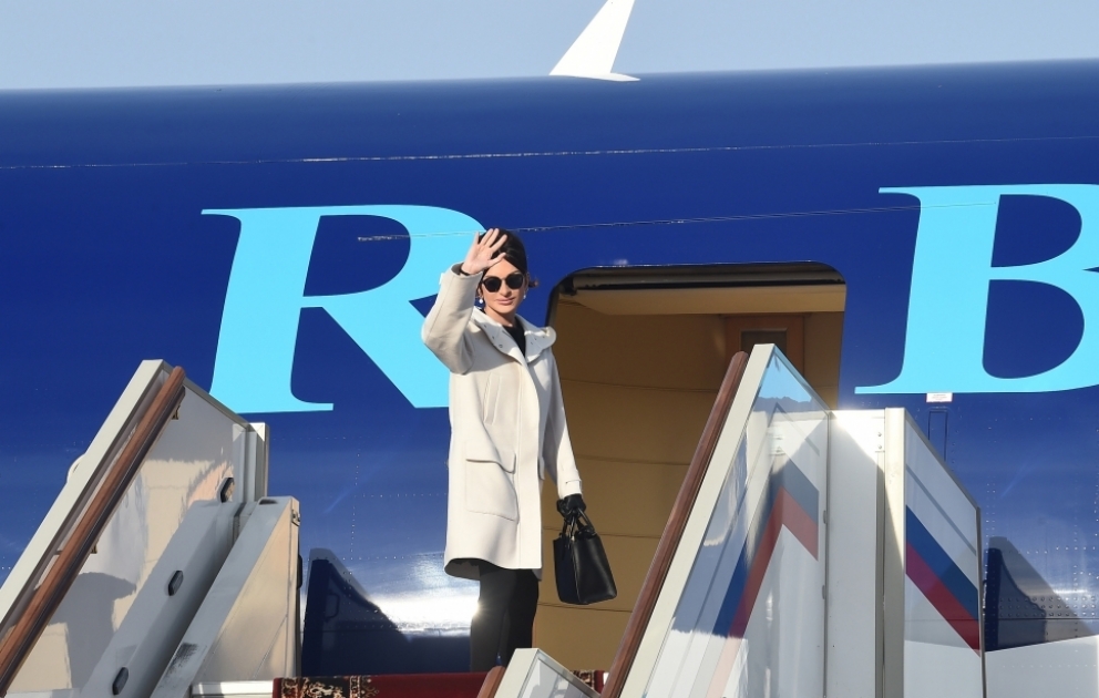 First Vice-President Mehriban Aliyeva completed official visit to Russia VIDEO