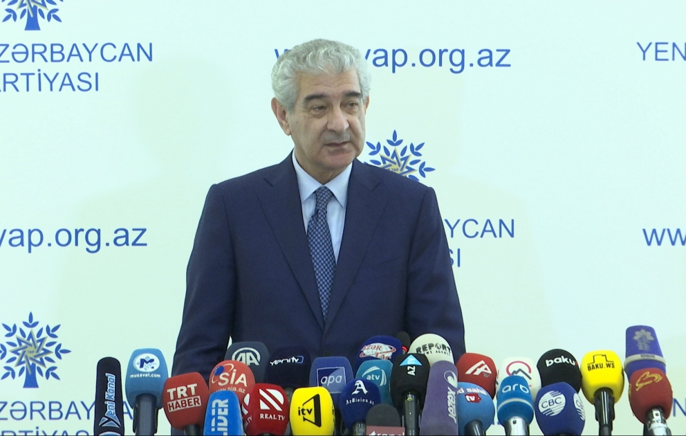 YAP-ın qərargahında partiyanın Siyası Şurasının iclası ilə əlaqədar mətbuat konfransı keçirilib YENİLƏNİB VİDEO