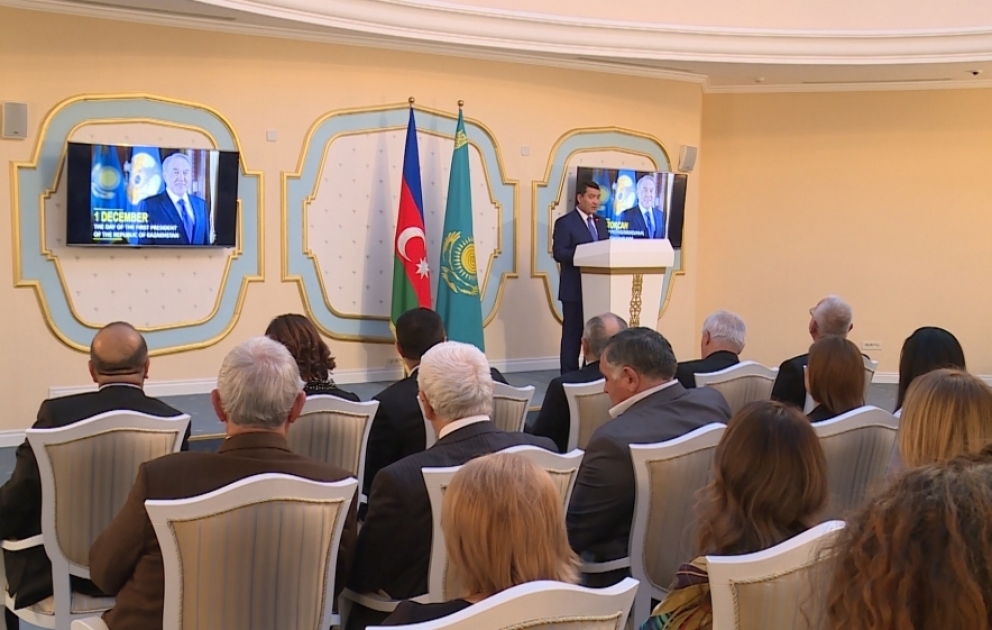 Səfir Serjan Abdukərimov: Azərbaycan ilə Qazaxıstanı tarixi dostluq əlaqələri birləşdirir VİDEO