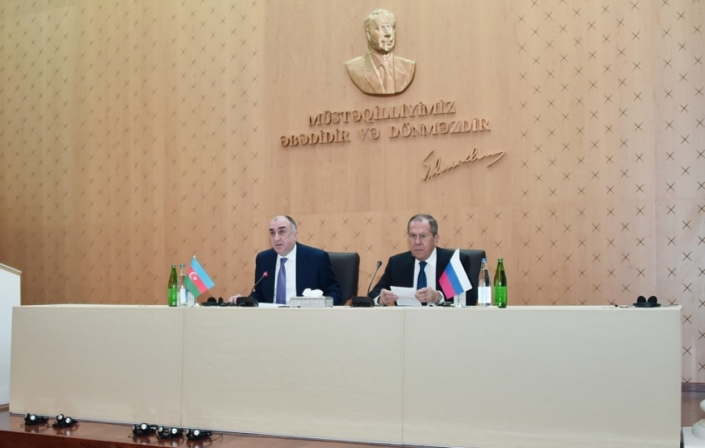 Sergey Lavrov: Rusiya ilə Azərbaycan arasında münasibətlər qarşılıqlı inama və etibara əsaslanır VİDEO