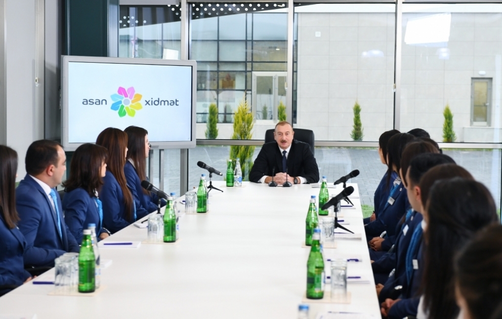 President Ilham Aliyev attended opening of “ASAN Həyat” complex in Shamakhi VIDEO
