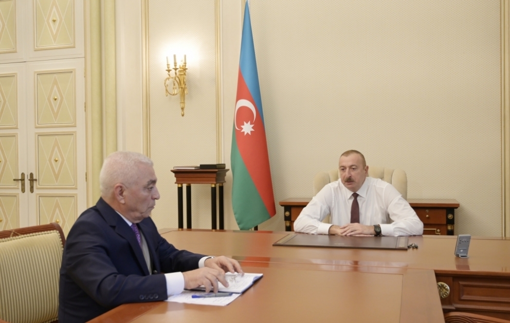 Prezident İlham Əliyev “Azərenerji” ASC-nin prezidentini qəbul edib YENİLƏNİB VİDEO