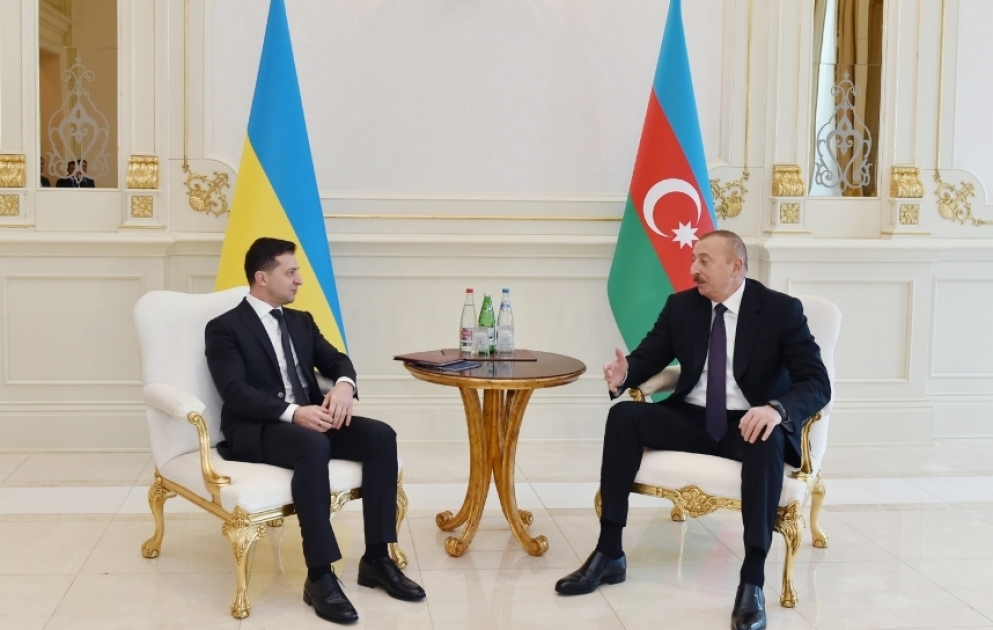 Встреча Президента Ильхама Алиева и Президента Владимира Зеленского один на один  ОБНОВЛЕНО ВИДЕО