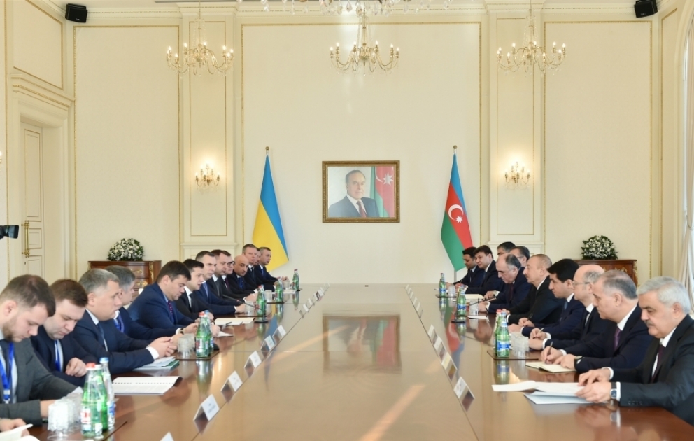 Azərbaycan və Ukrayna prezidentlərinin geniş tərkibdə görüşü keçirilib YENİLƏNİB VİDEO