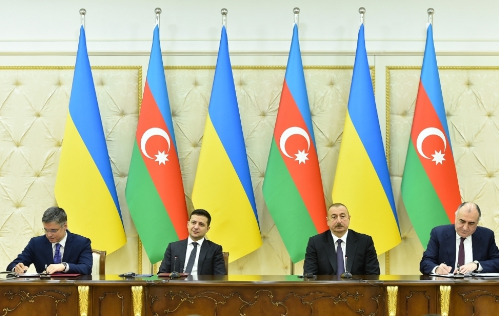 Подписаны азербайджано-украинские документы ОБНОВЛЕНО ВИДЕО