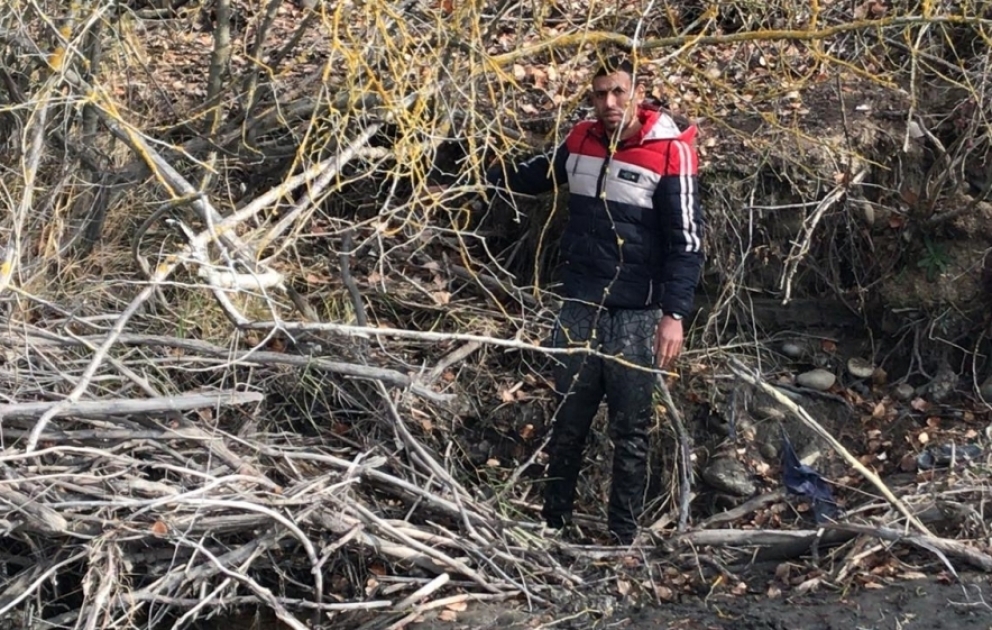 ГПС: Задержан гражданин Алжира, пытавшийся перейти в Россию, нарушив государственную границу Азербайджана ВИДЕО