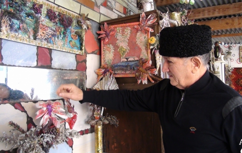 Salyan sakini tullantılardan maraqlı əl işləri hazırlayır  FOTO VİDEO