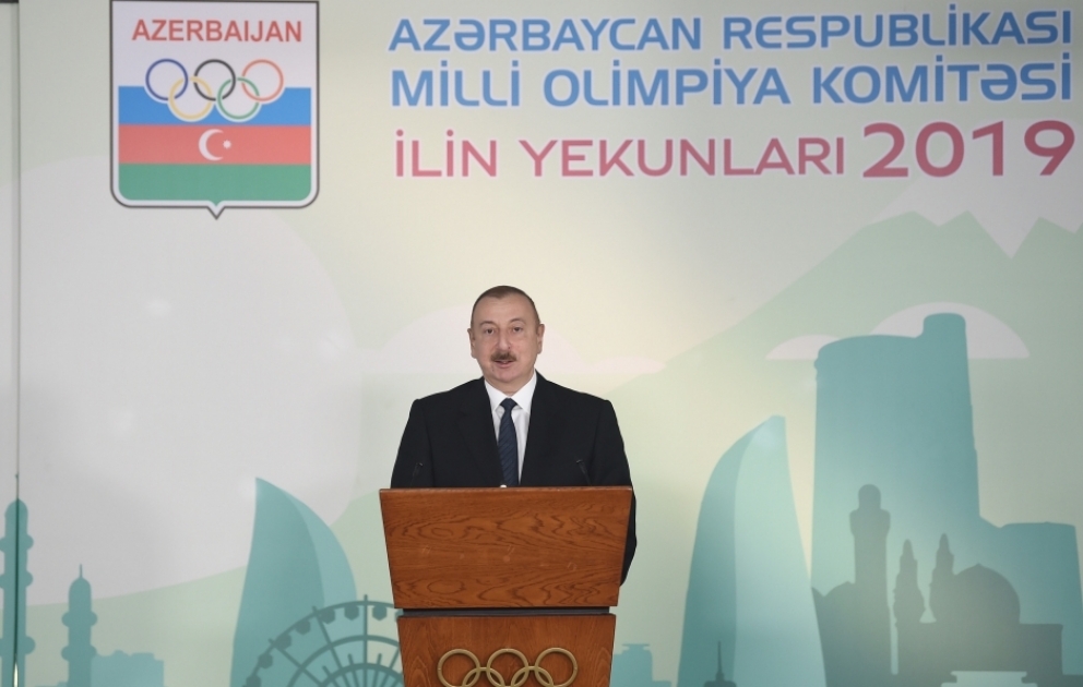 President Ilham Aliyev attended ceremony dedicated to 2019 sporting results VIDEO