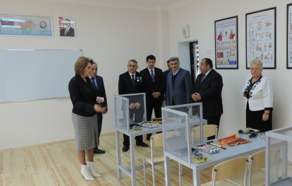 Xızıda 420 şagird yerlik yeni məktəb binası istifadəyə verilib VİDEO