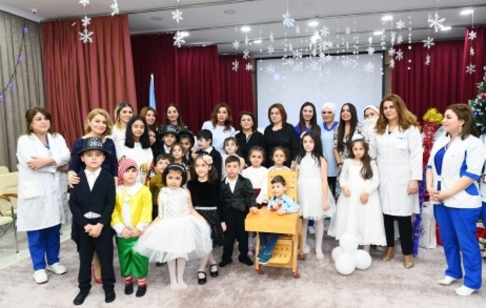 Birinci vitse-prezident Mehriban Əliyeva Uşaq Psixonevroloji Mərkəzində əsaslı təmirdən sonra yaradılan şəraitlə tanış olub VİDEO