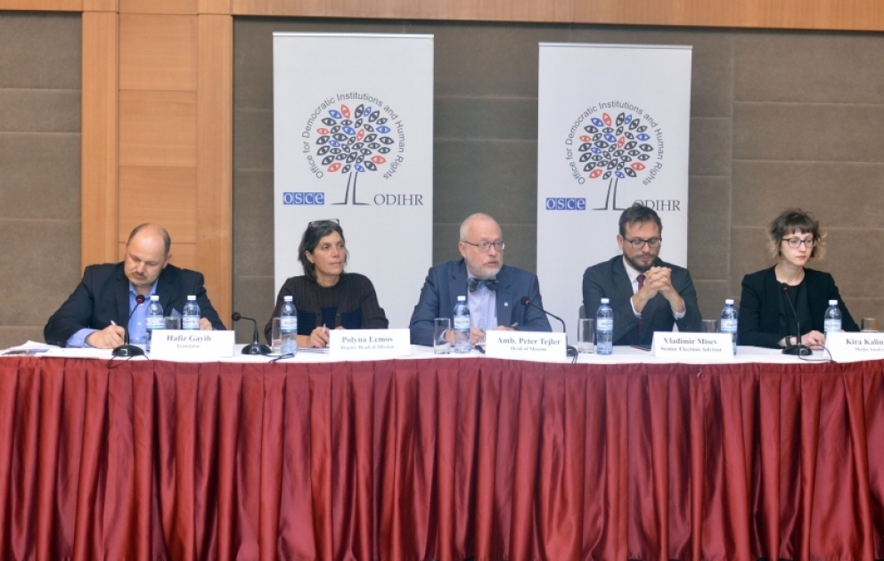 ATƏT DTİHB Azərbaycanda parlament seçkilərini müşahidə missiyasına başlayıb VİDEO
