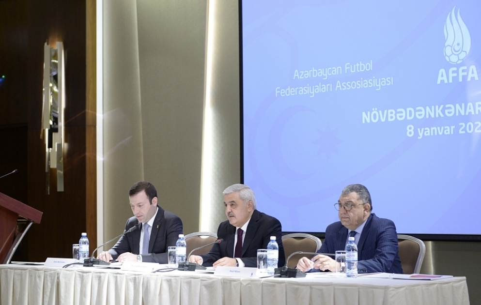 В Баку проходит внеочередная конференция АФФА ВИДЕО