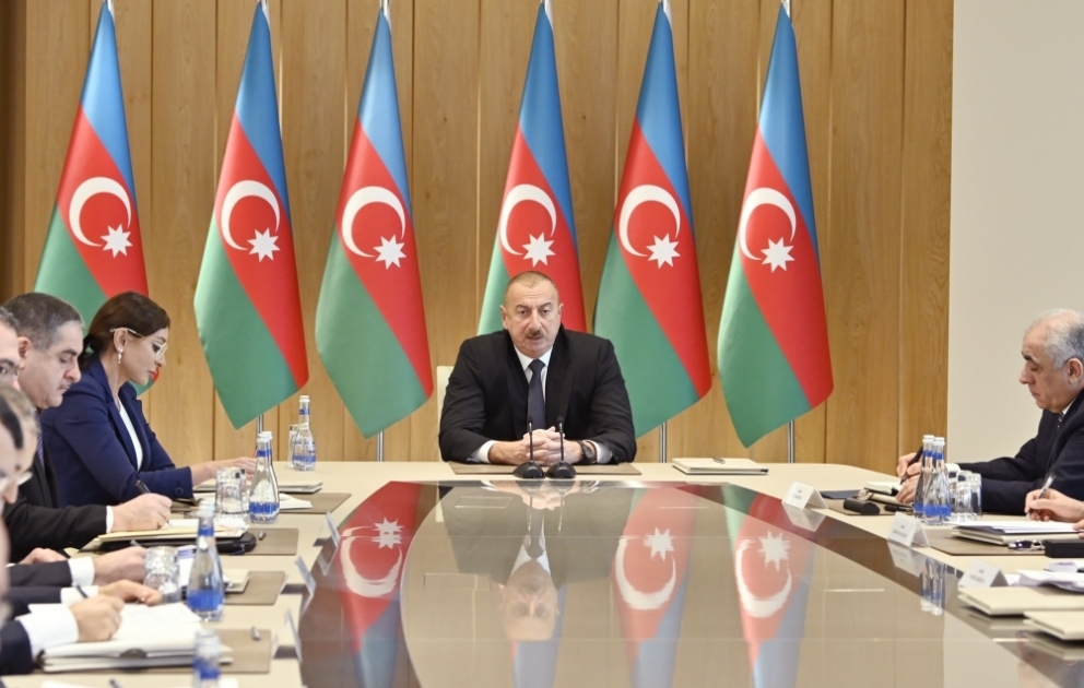 President Ilham Aliyev chaired meeting on results of 2019 VIDEO