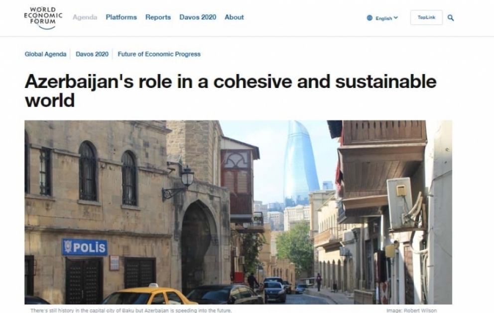 President Ilham Aliyev: Azerbaijan's role in a cohesive and sustainable world VIDEO