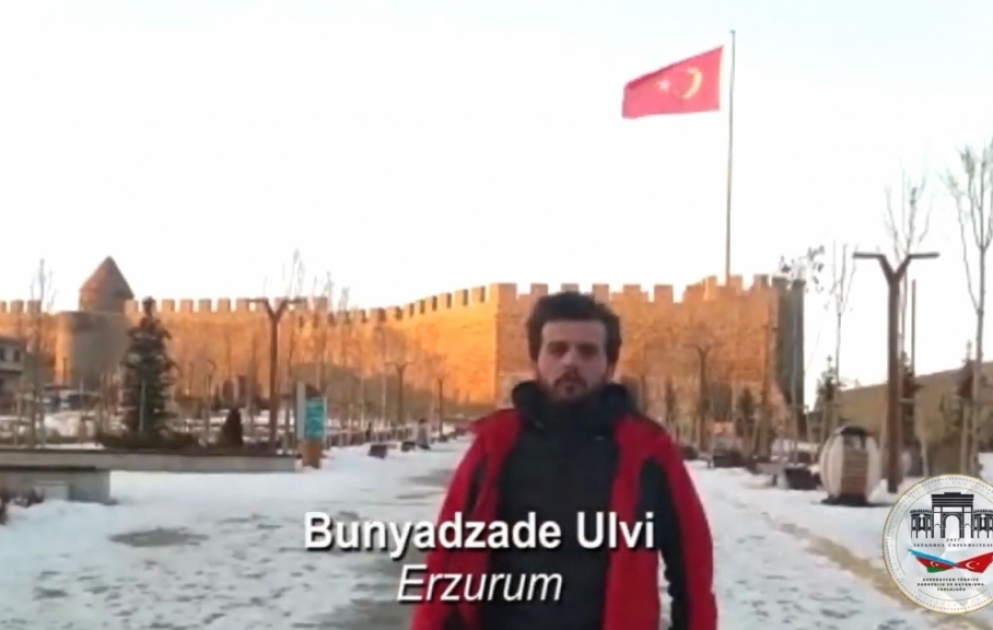 Xaricdə təhsil alan azərbaycanlı gənclər 20 Yanvar faciəsinin otuzuncu ildönümü ilə bağlı videoçarx hazırlayıblar VİDEO