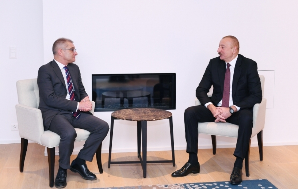 President Ilham Aliyev met with President of Procter & Gamble Europe Loic Tassel VIDEO
