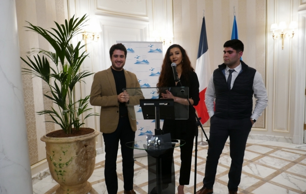 Parisdə “Caspian Research Center” assosiasiyasının təqdimatı olub VİDEO