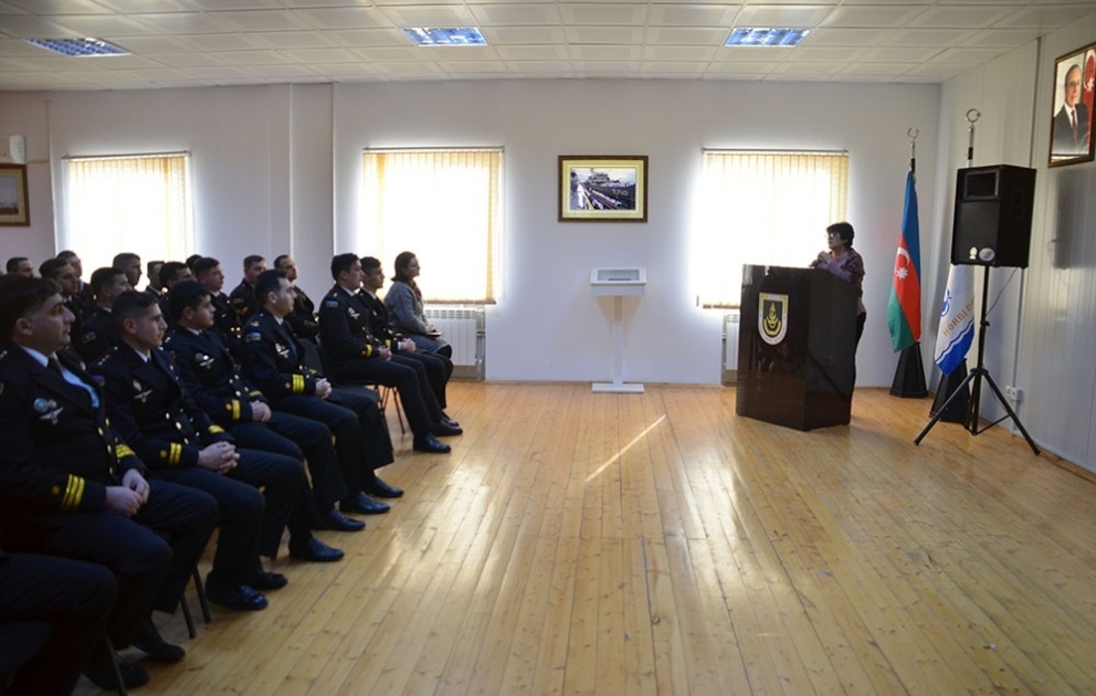 General Həzi Aslanovun anadan olmasının 110 illik yubileyi Hərbi Dəniz Qüvvələrində qeyd edilib VİDEO